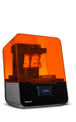 orange and black 3D printer