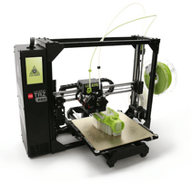 green and black 3D printer
