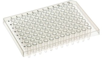 BioDot pure 96 well semi skirted standard well PCR plate