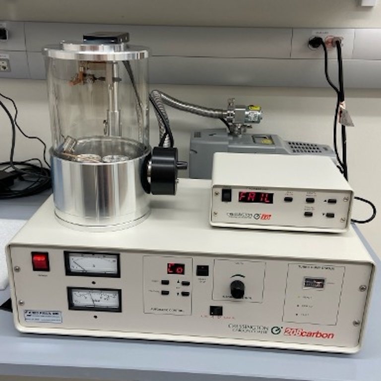 SC208 carbon coater