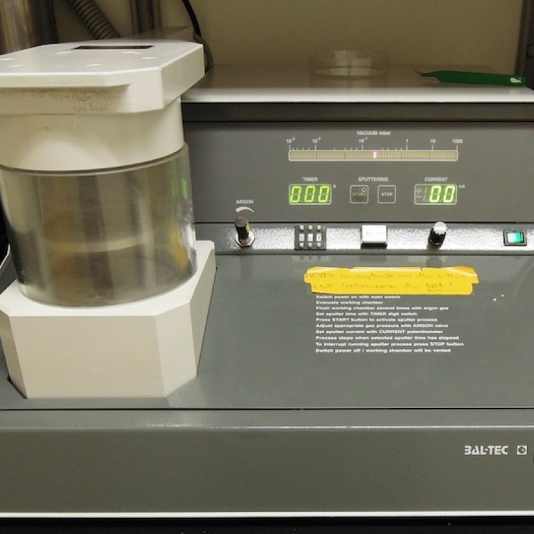 Sputter coater apparatus